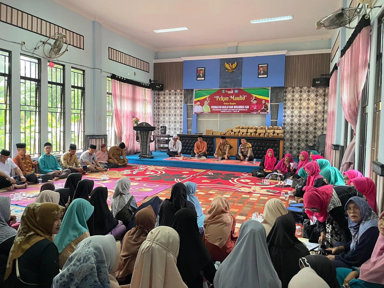 Perkuat nilai keagamaan, Lurah Damon bersama TP. PKK laksanakan Program Unggulan Bermasa Pekan Maulid